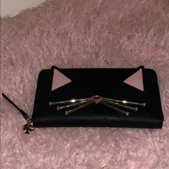 kate spade Handbags - NWT Kate Spade Jazz Things Up Cat Neda Wallet